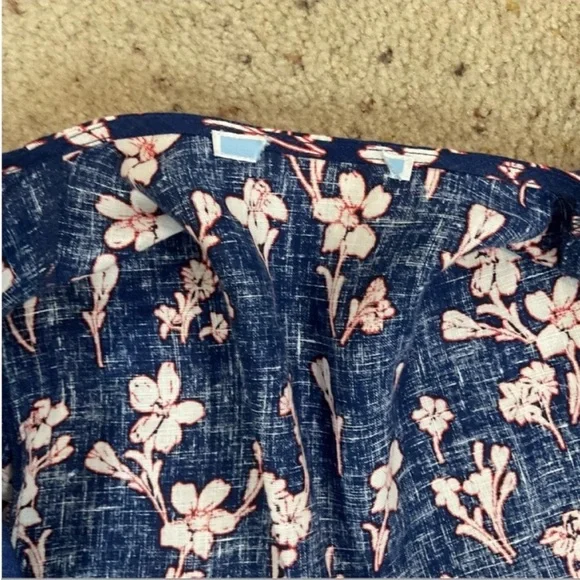 Draper James Floral Midi Wrap Dress - Picture 6 of 7